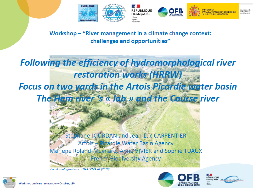 EURO-INBO 2023: Efficiency of hydromorphological river restoration ...